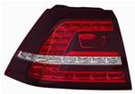 FANALE POST. VOLKSWAGEN GOLF VII 2012 BIANCO-ROSSO A LED DX