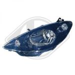 Faro principale PER Peugeot 1007 05-09DAL 05->>       SCHWARZE MASKE