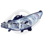 Faro principale PER Peugeot 207 09-12DAL 06-12                H7+H1