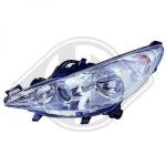 Faro principale PER Peugeot 207 06-09DAL 06-12   +KURVENL. H7+H7+H1