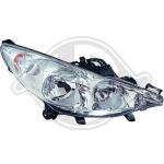 Faro principale PER Peugeot 207 06-09DAL 06-12                H7+H1