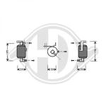 Essiccatore, Climatizzatore PER Peugeot Partner 96-02DAL 99->>    solo BENZINMODELLE