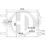 Condensatore, Climatizzatore PER Klimaprodukte KondensatorenDAL JEEP WRANGLER 03/2006