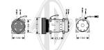 Compressore, Climatizzatore PER Klimaprodukte KlimakompressorDAL CITROEN C5 / C8 03/2001