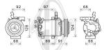 Compressore, Climatizzatore PER Klimaprodukte KlimakompressorDAL HYUNDAI ACCENT III 09/2009