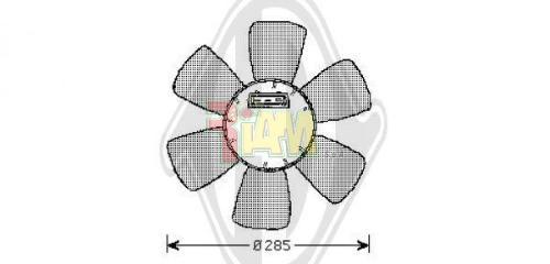 Ventola, Raffreddamento motore PER Klimaprodukte LÃ¼fterDAL LÜFTER  VWDIEDDCL1207