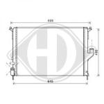Radiatore, Raffreddamento motore PER Klimaprodukte KuehlerDAL DACIA Sandero / Logan