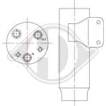 Essiccatore, Climatizzatore PER Klimaprodukte TrocknerDAL FIAT PUNTO II 02/2000