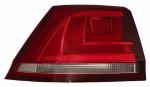 GRUPPO OTTICO POST. VOLKSWAGEN GOLF VII 2012 STATION WAGON BIANCO-ROSSO ESTERNO DX